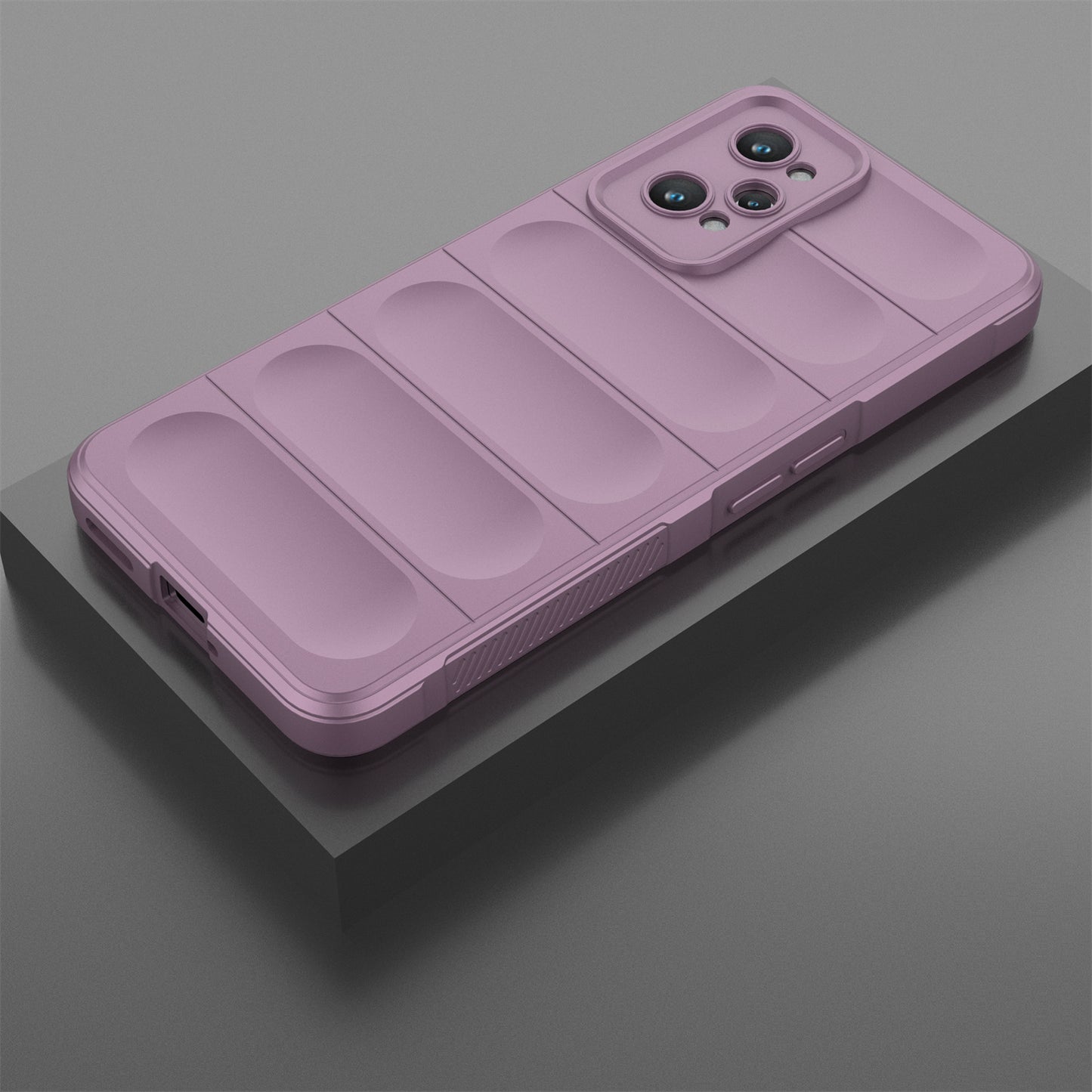 For Realme GT2 Soft TPU Rugged Phone Case Drop-Proof Protective Cover