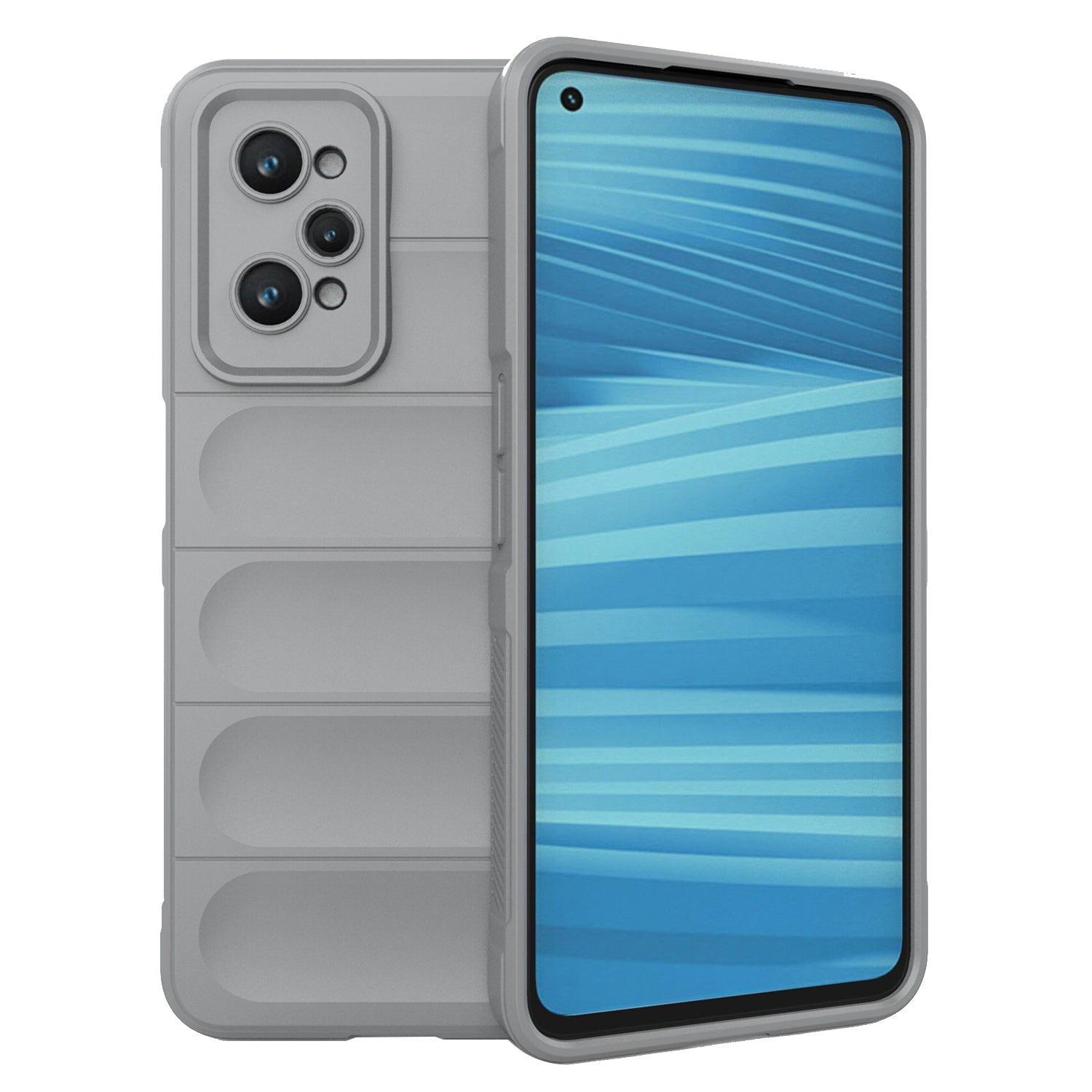 For Realme GT2 Soft TPU Rugged Phone Case Drop-Proof Protective Cover