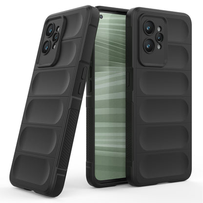For Realme GT2 Pro Rugged Back Phone Case Shock-Absorption Flexible TPU Cover
