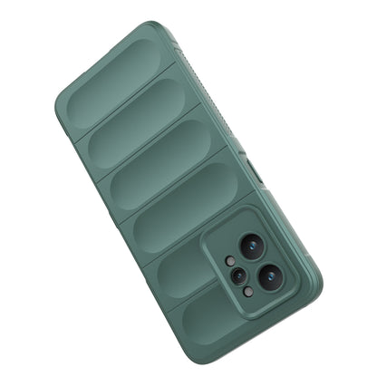 For Realme GT2 Pro Rugged Back Phone Case Shock-Absorption Flexible TPU Cover