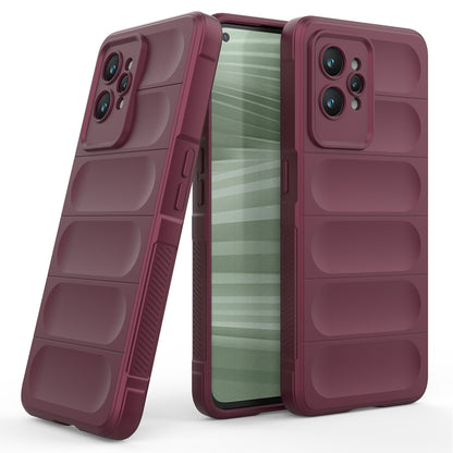 For Realme GT2 Pro Rugged Back Phone Case Shock-Absorption Flexible TPU Cover