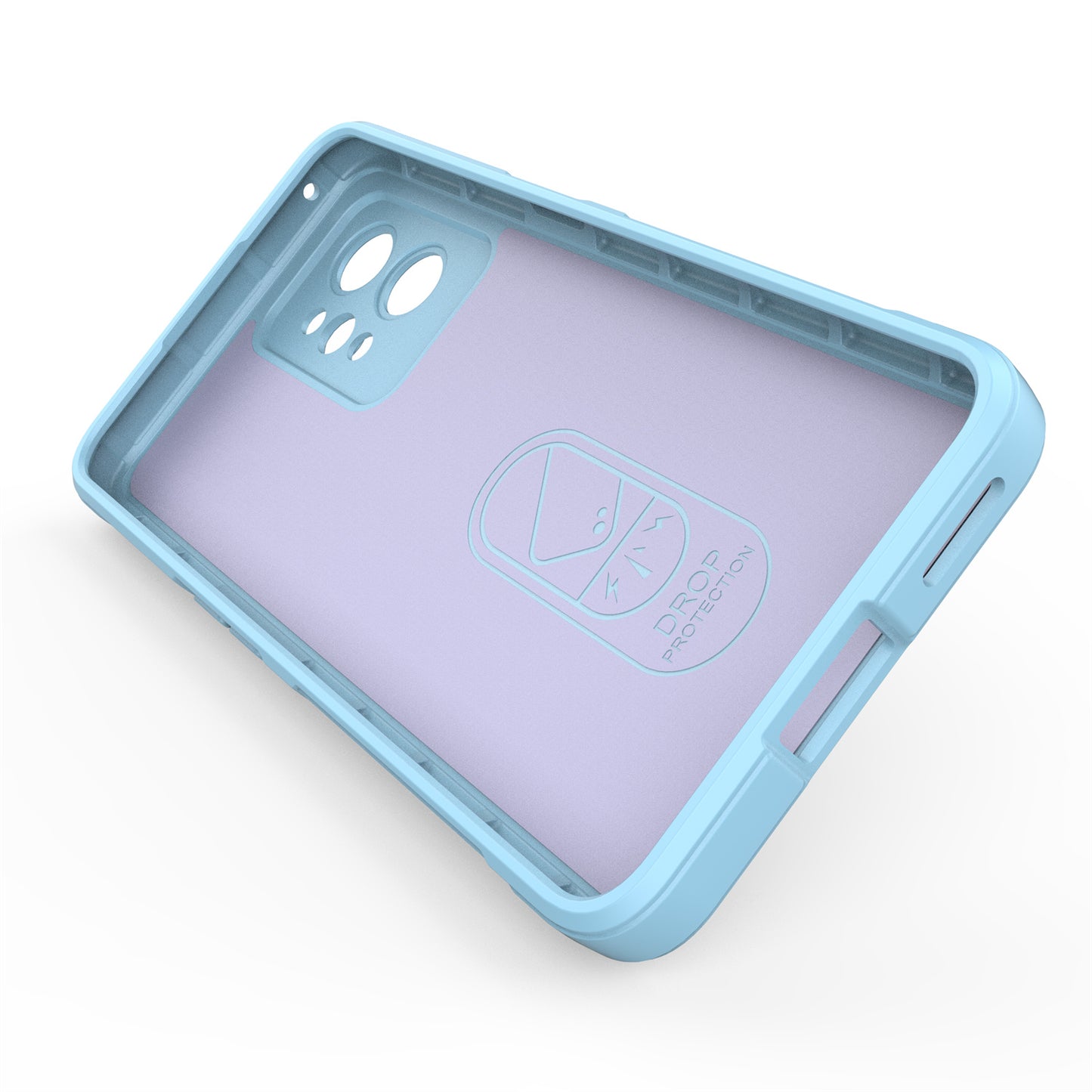 For Realme GT2 Pro Rugged Back Phone Case Shock-Absorption Flexible TPU Cover