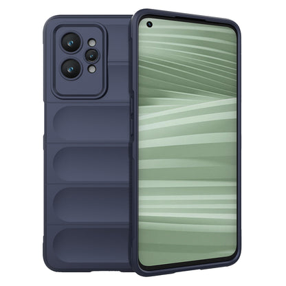 For Realme GT2 Pro Rugged Back Phone Case Shock-Absorption Flexible TPU Cover