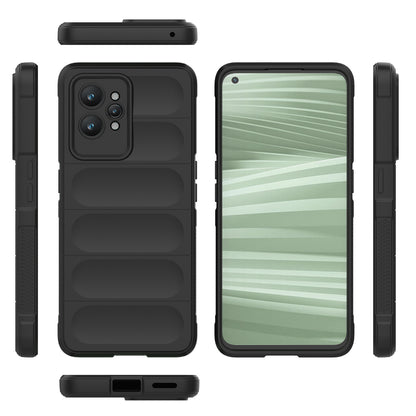 For Realme GT2 Pro Rugged Back Phone Case Shock-Absorption Flexible TPU Cover