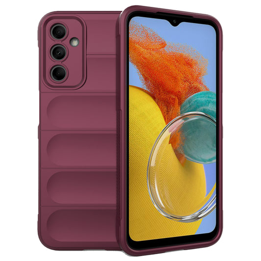 For Samsung Galaxy M14 5G Rugged Drop-proof Phone Case Soft TPU Back Cover