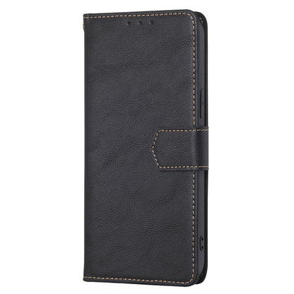 RFID Blocking Leather Phone Case for Honor X5 4G , Cowhide Texture Wallet Stand Phone Cover