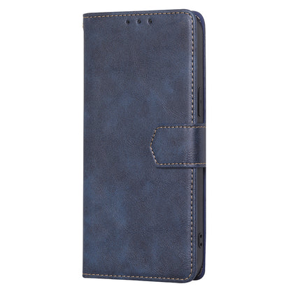 RFID Blocking Phone Case for Nokia G22 , Wallet Stand Cowhide Texture Leather Phone Cover