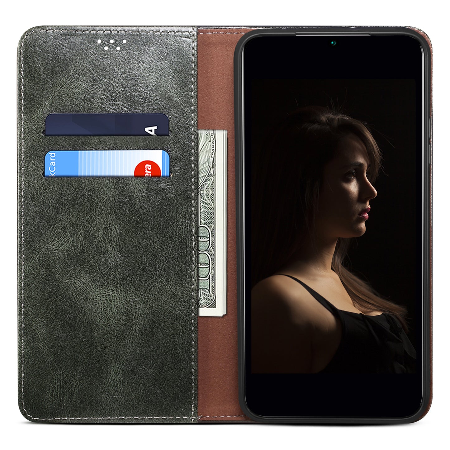 For Huawei nova 11 Pro / nova 11 Ultra Waxy Crazy Horse Texture Phone Cover Stand Wallet PU Leather Cell Phone Case