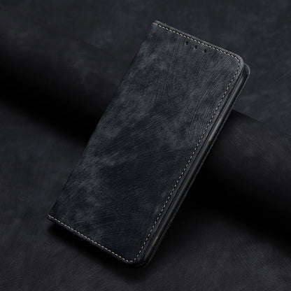 RFID Blocking Cover for Tecno Spark 10 4G Shell with Stand Wallet PU Leather Bump Proof Cellphone Case