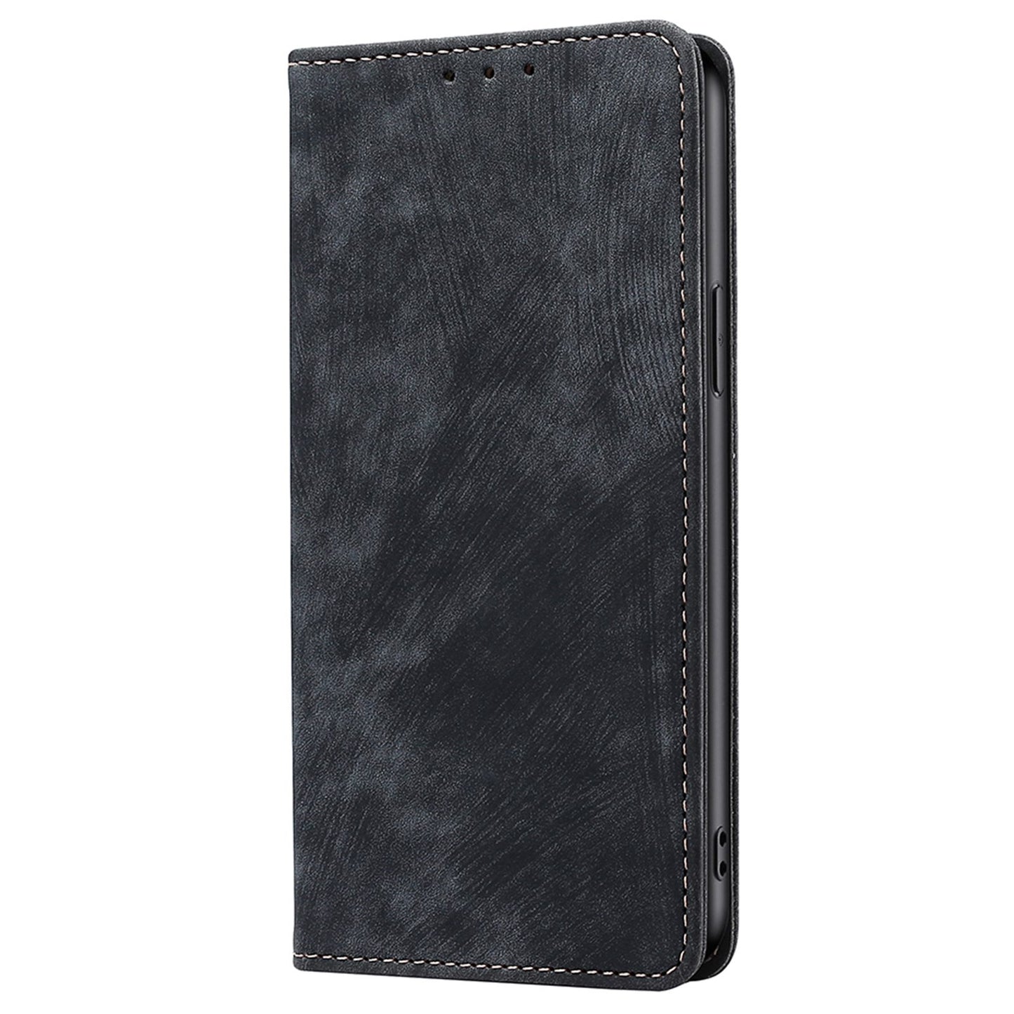 RFID Blocking Cover for Tecno Spark 10 4G Shell with Stand Wallet PU Leather Bump Proof Cellphone Case