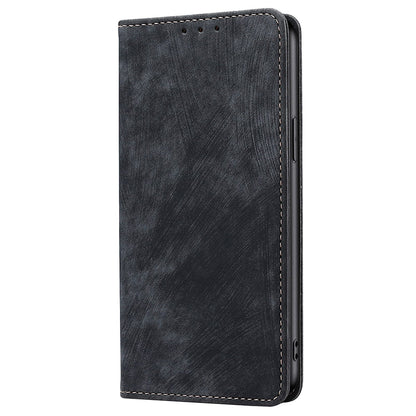 RFID Blocking Cover for Tecno Spark 10 4G Shell with Stand Wallet PU Leather Bump Proof Cellphone Case