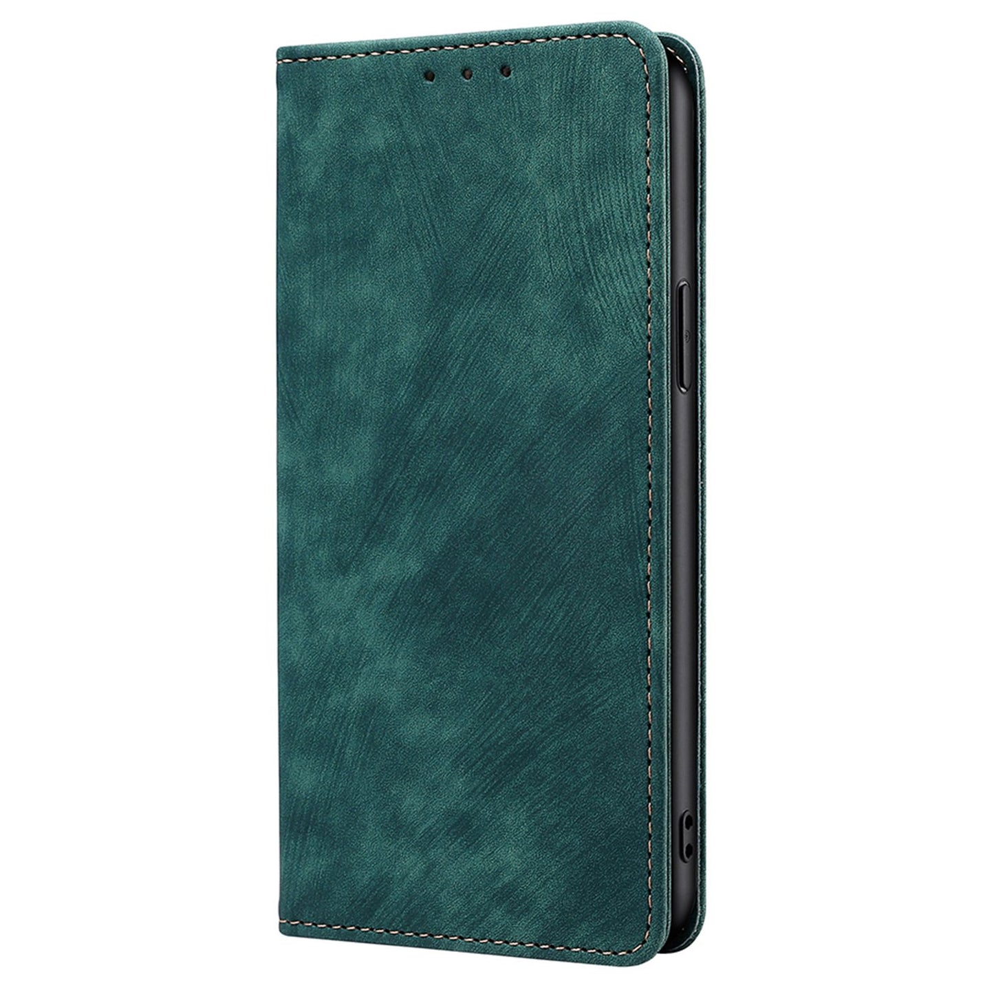 RFID Blocking Cover for Tecno Spark 10 4G Shell with Stand Wallet PU Leather Bump Proof Cellphone Case