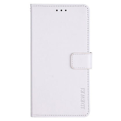 IDEWEI For Realme narzo N55 4G Wallet Phone Case Crazy Horse Texture PU Leather Flip Cover with Stand