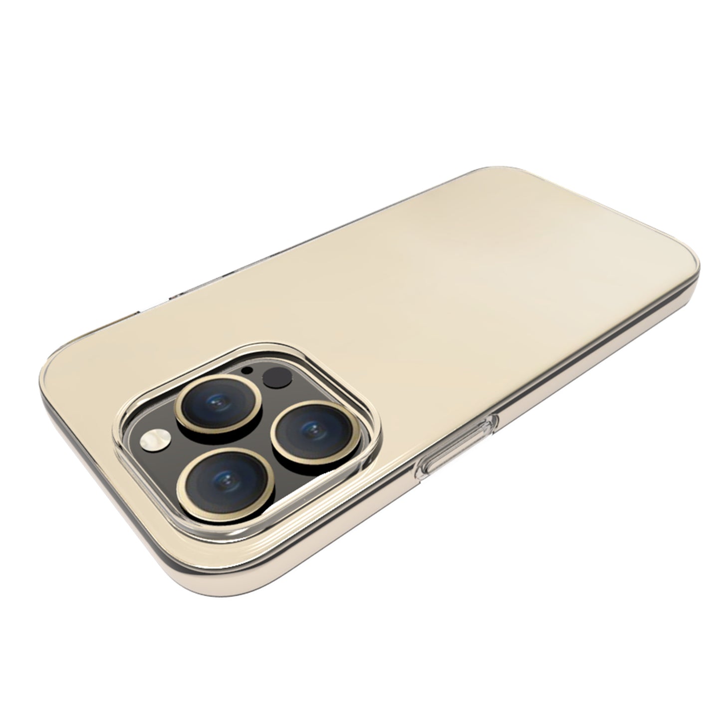 Watermark-Free TPU Phone Case for iPhone 15 Pro Drop Resistant Glossy Cell Phone Cover Shell