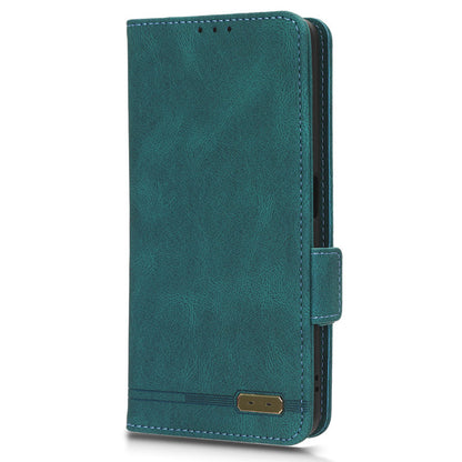 For Oppo A1 5G Wallet Stand Cover Hardware Decor Anti-scratch PU Leather Phone Case