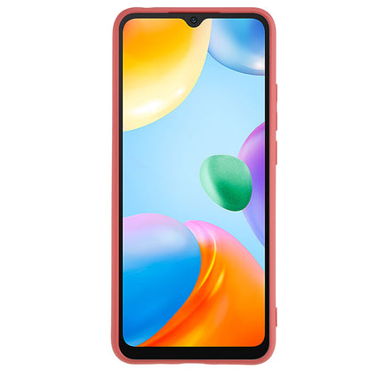 For Xiaomi Redmi 10C 4G Rubberized Phone Case Scratch Proof Fiber Lining Soft TPU Back Cover