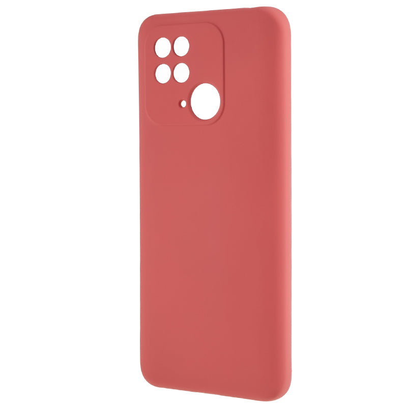 For Xiaomi Redmi 10C 4G Rubberized Phone Case Scratch Proof Fiber Lining Soft TPU Back Cover