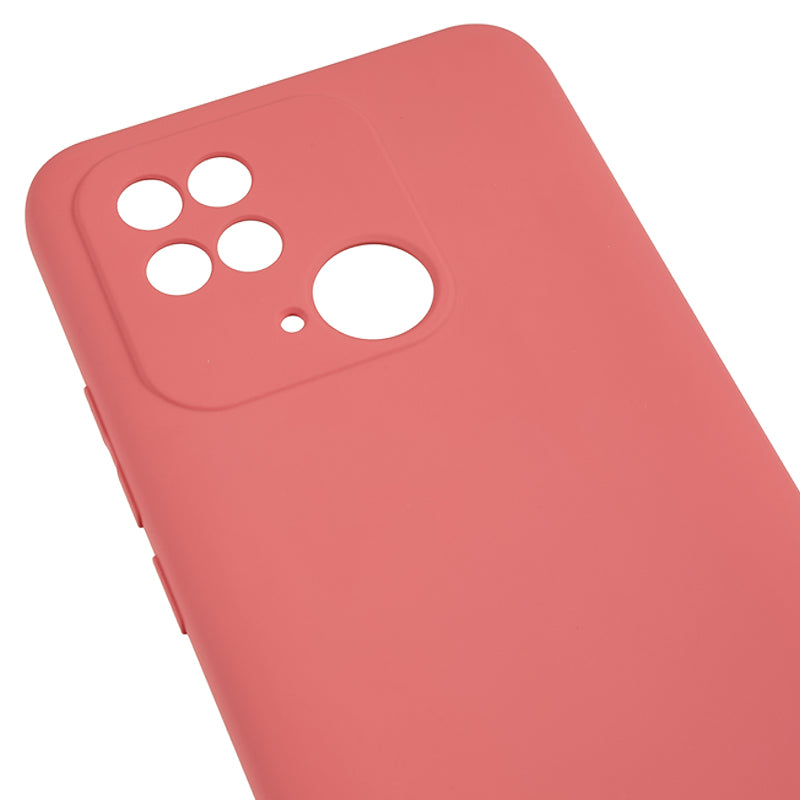 For Xiaomi Redmi 10C 4G Rubberized Phone Case Scratch Proof Fiber Lining Soft TPU Back Cover