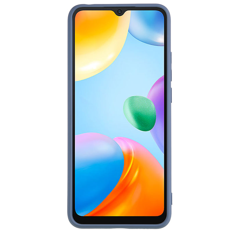 For Xiaomi Redmi 10C 4G Rubberized Phone Case Scratch Proof Fiber Lining Soft TPU Back Cover