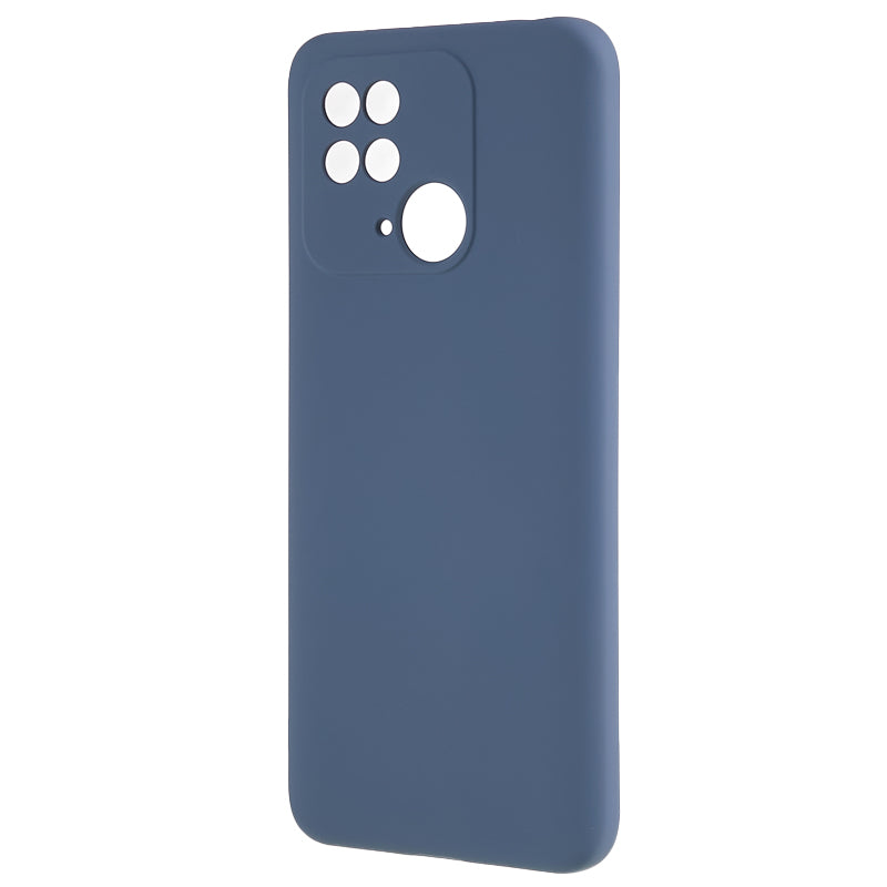 For Xiaomi Redmi 10C 4G Rubberized Phone Case Scratch Proof Fiber Lining Soft TPU Back Cover