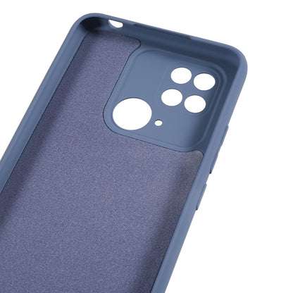 For Xiaomi Redmi 10C 4G Rubberized Phone Case Scratch Proof Fiber Lining Soft TPU Back Cover