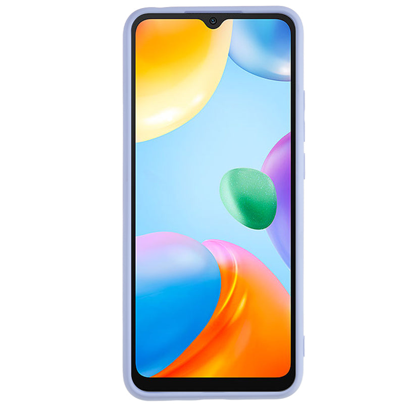 For Xiaomi Redmi 10C 4G Rubberized Phone Case Scratch Proof Fiber Lining Soft TPU Back Cover