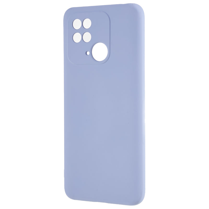 For Xiaomi Redmi 10C 4G Rubberized Phone Case Scratch Proof Fiber Lining Soft TPU Back Cover