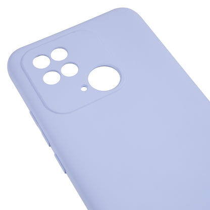 For Xiaomi Redmi 10C 4G Rubberized Phone Case Scratch Proof Fiber Lining Soft TPU Back Cover