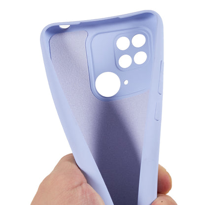 For Xiaomi Redmi 10C 4G Rubberized Phone Case Scratch Proof Fiber Lining Soft TPU Back Cover