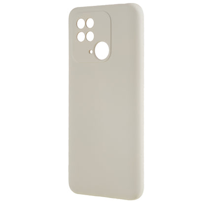 For Xiaomi Redmi 10C 4G Rubberized Phone Case Scratch Proof Fiber Lining Soft TPU Back Cover