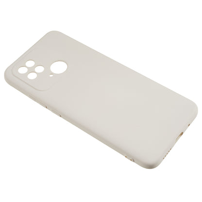 For Xiaomi Redmi 10C 4G Rubberized Phone Case Scratch Proof Fiber Lining Soft TPU Back Cover