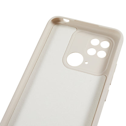 For Xiaomi Redmi 10C 4G Rubberized Phone Case Scratch Proof Fiber Lining Soft TPU Back Cover