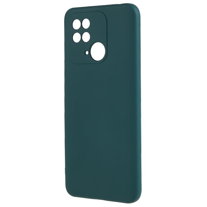 For Xiaomi Redmi 10C 4G Rubberized Phone Case Scratch Proof Fiber Lining Soft TPU Back Cover