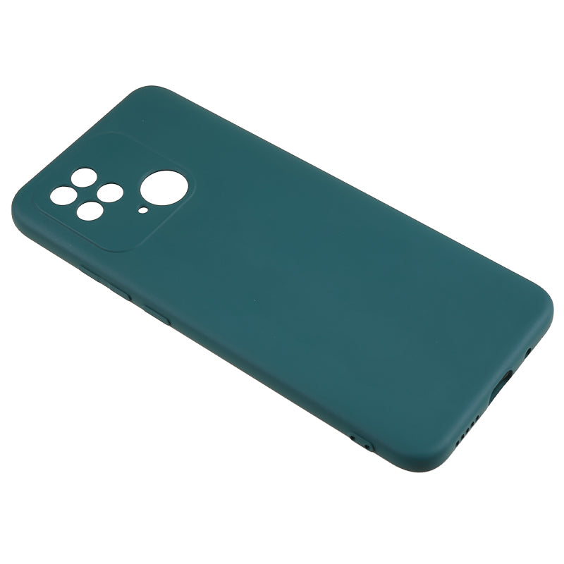 For Xiaomi Redmi 10C 4G Rubberized Phone Case Scratch Proof Fiber Lining Soft TPU Back Cover