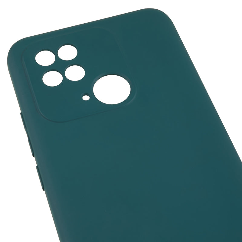 For Xiaomi Redmi 10C 4G Rubberized Phone Case Scratch Proof Fiber Lining Soft TPU Back Cover