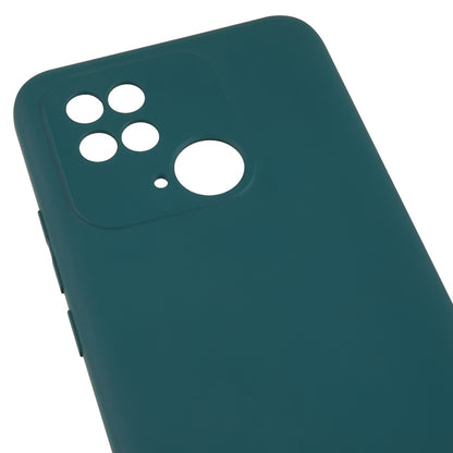 For Xiaomi Redmi 10C 4G Rubberized Phone Case Scratch Proof Fiber Lining Soft TPU Back Cover