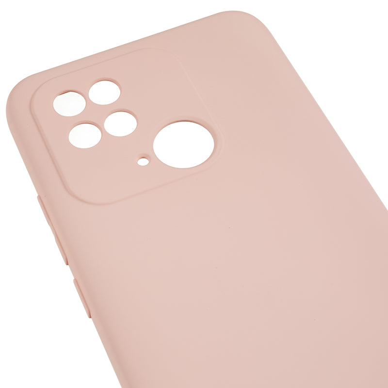 For Xiaomi Redmi 10C 4G Rubberized Phone Case Scratch Proof Fiber Lining Soft TPU Back Cover