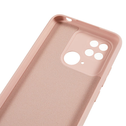 For Xiaomi Redmi 10C 4G Rubberized Phone Case Scratch Proof Fiber Lining Soft TPU Back Cover