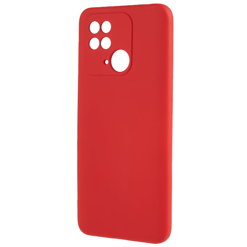 For Xiaomi Redmi 10C 4G Rubberized Phone Case Scratch Proof Fiber Lining Soft TPU Back Cover