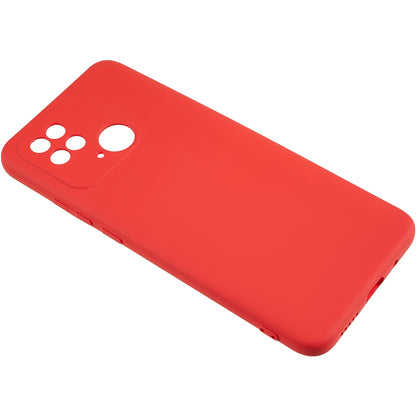For Xiaomi Redmi 10C 4G Rubberized Phone Case Scratch Proof Fiber Lining Soft TPU Back Cover