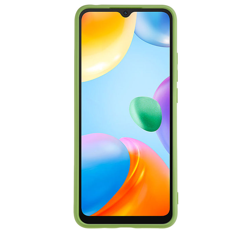 For Xiaomi Redmi 10C 4G Rubberized Phone Case Scratch Proof Fiber Lining Soft TPU Back Cover