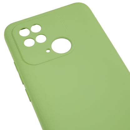 For Xiaomi Redmi 10C 4G Rubberized Phone Case Scratch Proof Fiber Lining Soft TPU Back Cover