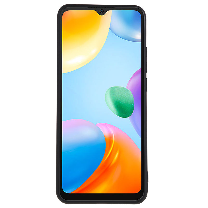 For Xiaomi Redmi 10C 4G Rubberized Phone Case Scratch Proof Fiber Lining Soft TPU Back Cover