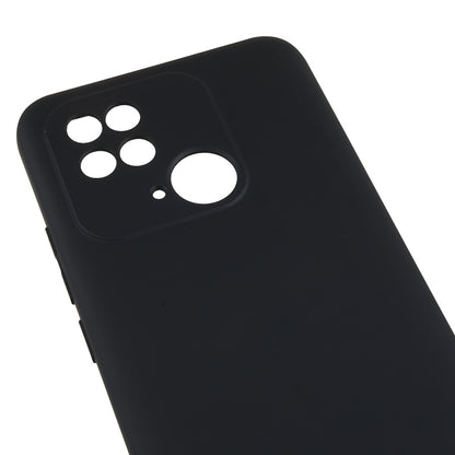 For Xiaomi Redmi 10C 4G Rubberized Phone Case Scratch Proof Fiber Lining Soft TPU Back Cover