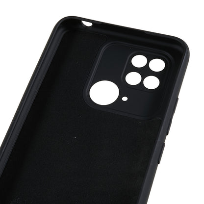 For Xiaomi Redmi 10C 4G Rubberized Phone Case Scratch Proof Fiber Lining Soft TPU Back Cover