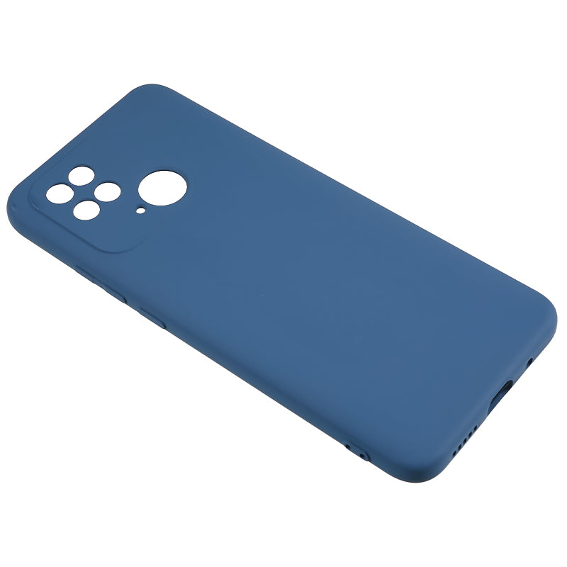 For Xiaomi Redmi 10C 4G Rubberized Phone Case Scratch Proof Fiber Lining Soft TPU Back Cover
