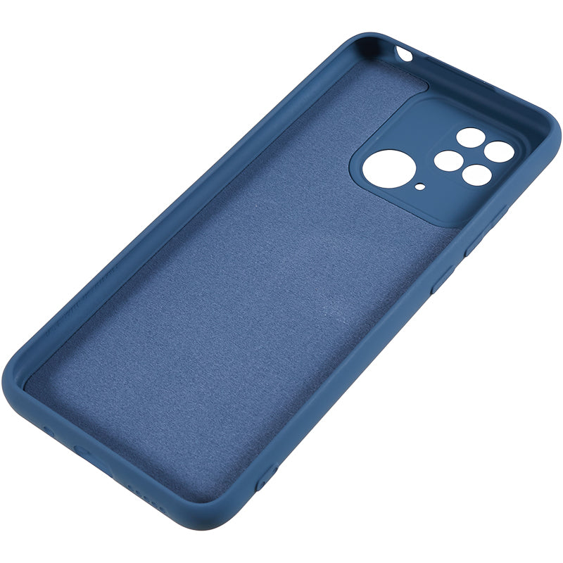 For Xiaomi Redmi 10C 4G Rubberized Phone Case Scratch Proof Fiber Lining Soft TPU Back Cover
