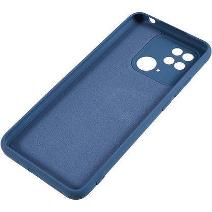 For Xiaomi Redmi 10C 4G Rubberized Phone Case Scratch Proof Fiber Lining Soft TPU Back Cover
