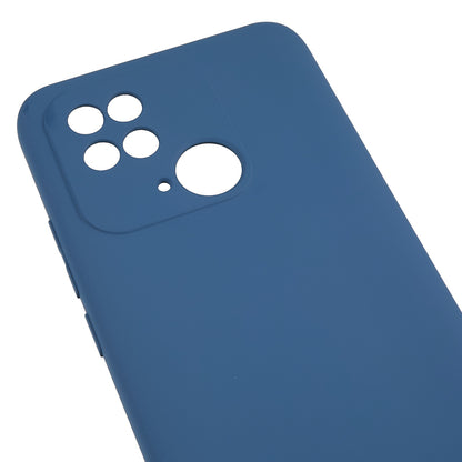 For Xiaomi Redmi 10C 4G Rubberized Phone Case Scratch Proof Fiber Lining Soft TPU Back Cover