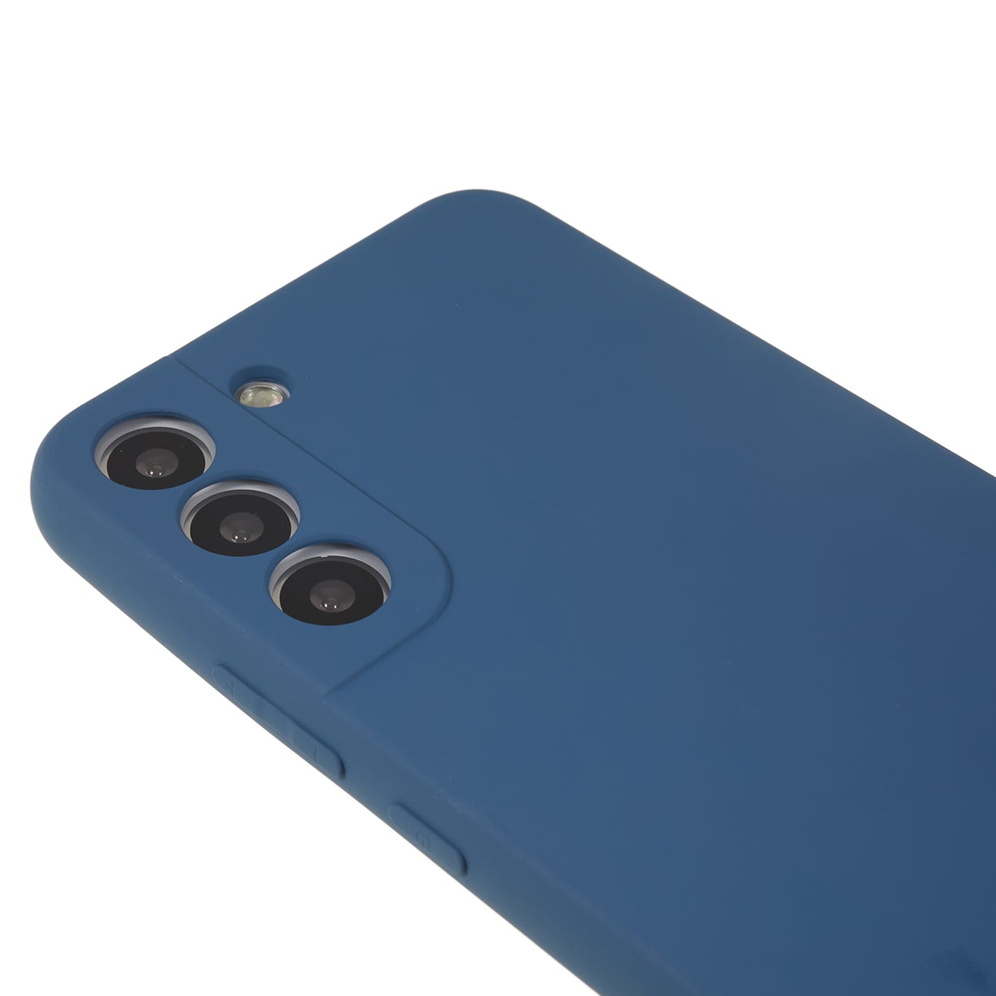 For Samsung Galaxy S21 FE 5G Rubberized TPU Phone Case Fiber Lining Anti-Scratch Cover